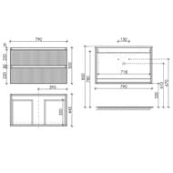    SANCOS Snob R (790x445x500) ,  ,   SNR80SM