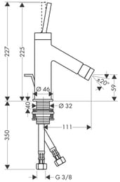  Axor Starck 10211   ,   ,  111 , 