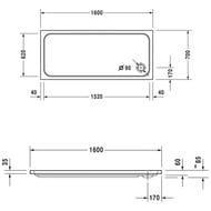   Duravit D-Code 1600700 720163000000000