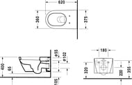   DURAVIT STARCK 2 375620335 . , ,  WG 25330900001