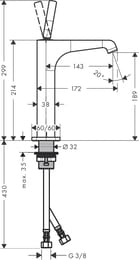  Axor Citterio E 36103000  ,  189 , , 