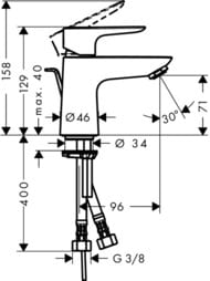  Hansgrohe Talis E 71700000     , , 