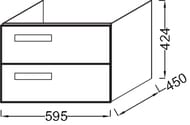    Jacob Delafon RYTHMIK (595450424) EB1301-G1C, 2 , 