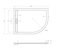   CEZARES (120090030)  , . TRAY-AS-RH-120/90-550-30-W-L