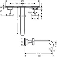  Axor Citterio E 36115000   220, 3 , , 