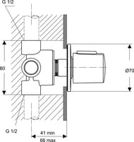 Ideal Standard CERATHERM 100  A4657AA  