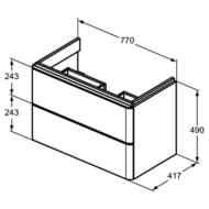    Ideal Standard ADAPTO 770417490 2 ,   T4301WG