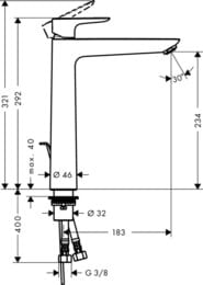  Hansgrohe Talis E 71716000     , , 