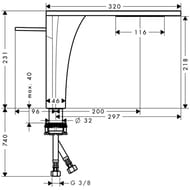  Axor Massaud 18020   ,  231 , -, 