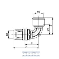  TECElogo 16  3/4"  ,  8730020