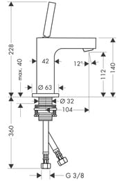  Axor Citterio 39018000   ,  112