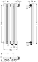  -0   500180 (4 ) ., EU50  , 3/4", 00-0321-5004