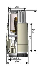 SCHLOSSER   Mini Diamant (301,5)  601100033 Ral 9005