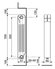   Fondital Aleternum B4 500/100 (97558)  1 , 190.9 