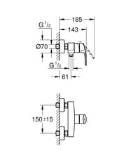    Grohe EuroSmart ,  ,    ,  33555003