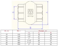   VALTEC 2"   VT.151.N.09