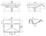   BelBagno (600450165) ,  BB-0320-60-LVB