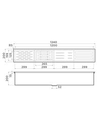    Omoikiri DRY-01-LG (1240200200) ,   4999012