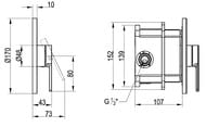    Villeroy&Boch Architectura ,  ,  TVS10335200061