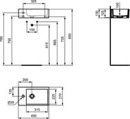  Ideal Standard Lux STRADA 450270130    K081701