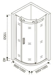   GOOD DOOR BAS ALTAIR R-100-C-CH (100100) , . ,  