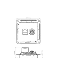  Systeme Electric ARTGALLERY TV   RJ45, ,  GAL000189