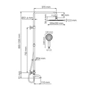   WasserKRAFT Sauer A188.256.207.PG Thermo    ,  