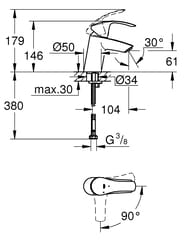  Grohe EuroSmart 2015 32154002   ,  , 