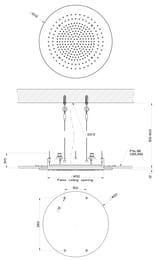   Gessi Inciso 57973.238+57903 , d500 ,  