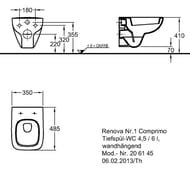   Geberit Renova Compact (355485340) 206145000