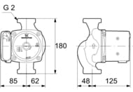   GRUNDFOS UPS 32-80 180, 1230, 2",  , 95906443