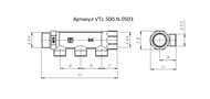  VALTEC 3/4"  3  1/2"   ,  VTc.500.N.0503