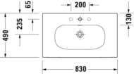  Duravit Viu 830490 , , 1   ,  2344830000