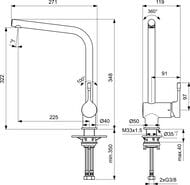    Ideal Standard CERALOOK ,   322 BC174XG .