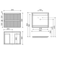    SANCOS Snob R (590x445x500) ,  ,   SNR60W