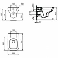   Ideal Standard i.life A 355540335 , T471701