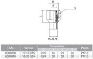  Valvex    3/4" 20  / 