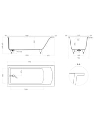   Salini Cascata Kit 1700750600 . , S-Sense, :   104313M