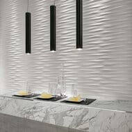   Atlas Concorde 3D Wall Design Blade White Matt (400800) , 8DBW (..)