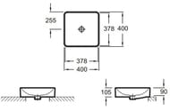  Jacob Delafon Vox (400400) EVG102-MK4 ,  ,  