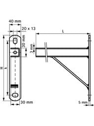   Walraven BIS RapidRail 30303, U-, 400  , .6601913