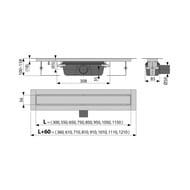   Alcaplast APZ15S-850 SMART L=850 c  