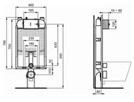 Ideal Standard  PROSYS LIGHT FRAME 80 M    R020567