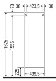  Duravit DuraStyle (5001400240)  ,    DS1238R1818