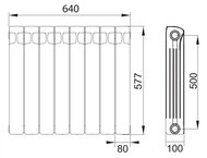   Rifar Monolit Ventil MVL 500   , 8 , 50, 1568 