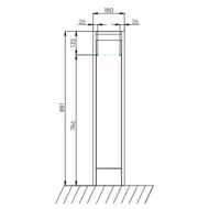    AQUATON  20 1A236101LH010 180x496x882 ,   , 1 