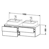   2  Duravit XSquare 1400400548 , 2 ,   XS4916B2222