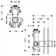      3/4 Axor ShowerSolutions 28486180