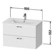    Duravit XBase 800552475 , 2 ,   XB612101818