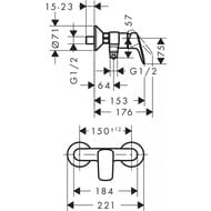  Hansgrohe Logis 71600000  , , , 